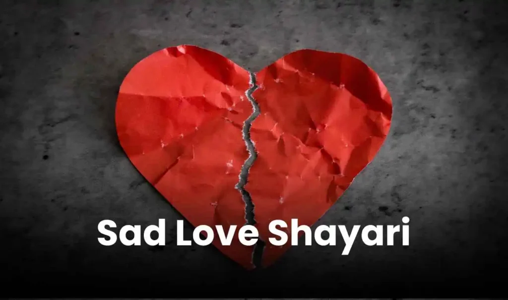 sad love shayari