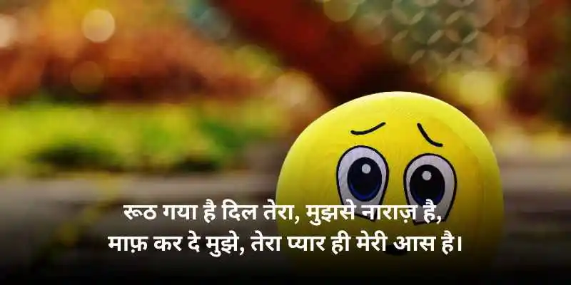 sorry shayari dp